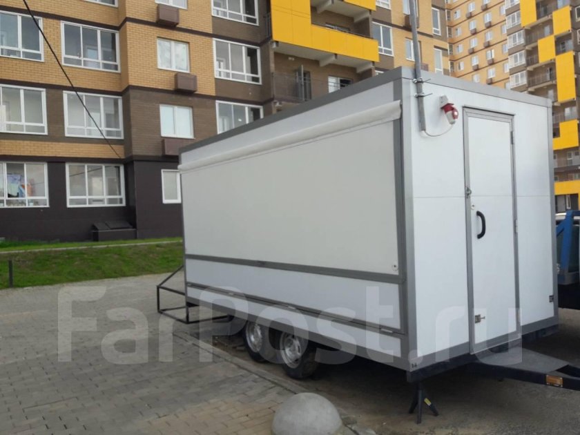 Прицеп торговый ларёк Тонар 8745