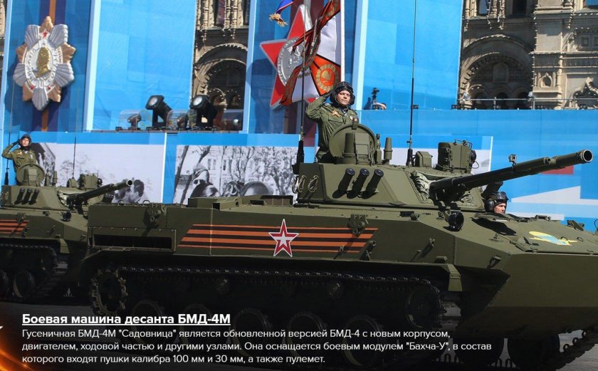 Парад БМД-4