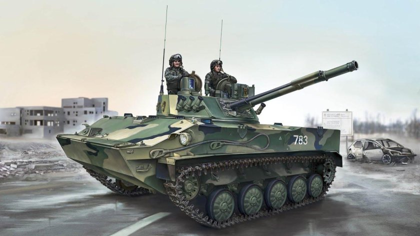 Trumpeter БМД-4м