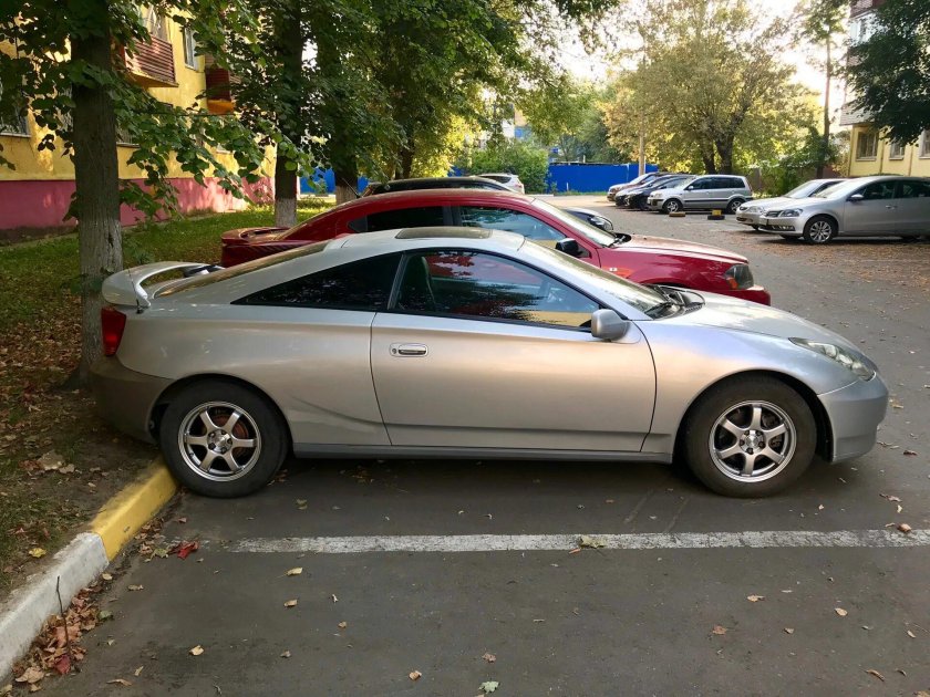 Toyota Celica t230 на дисках