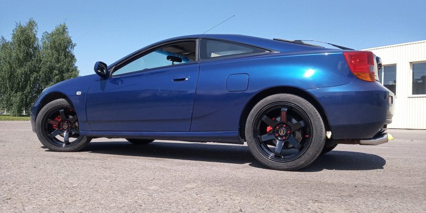 Rays te37 Toyota Celica