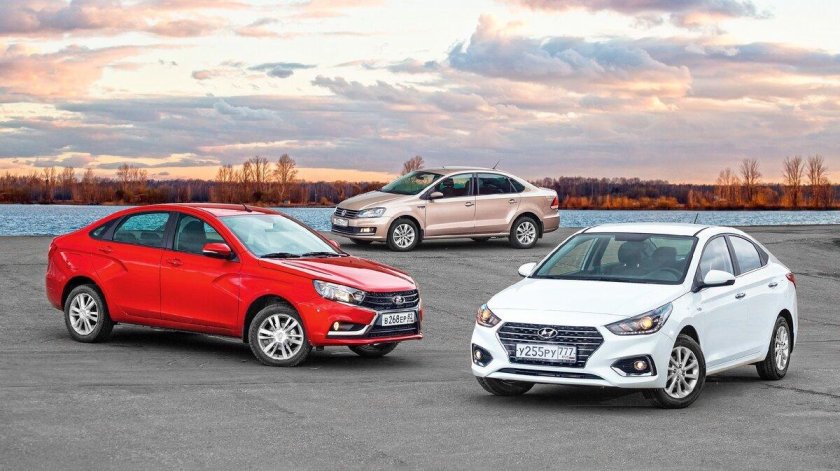 Лада Веста и Киа Рио