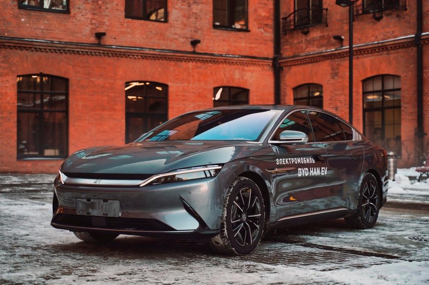 Электромобиль BYD Han 2021
