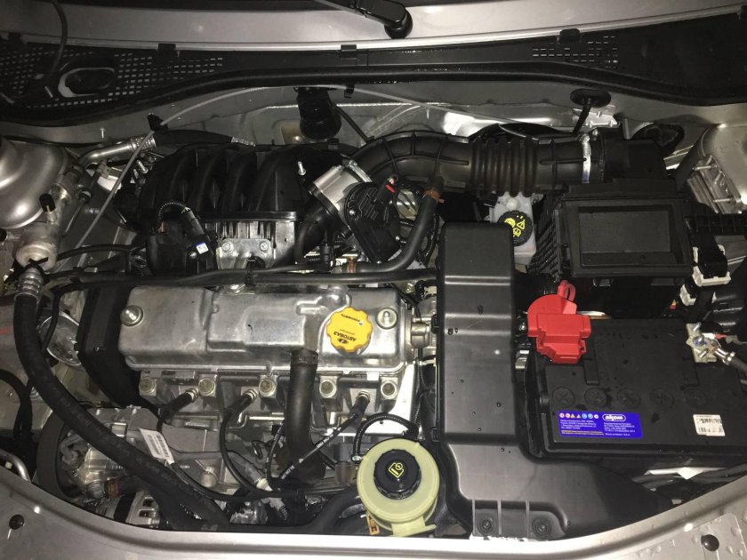 Номер двигателя Ларгус 1.6