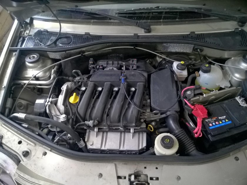 Двигатель Ларгус 16 кл 1.6