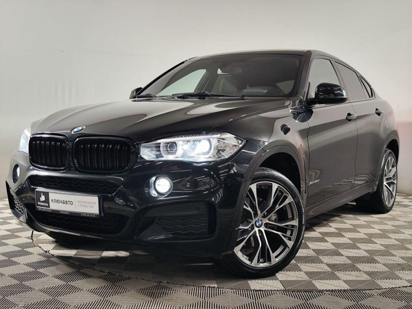 BMW x6m f86 черный