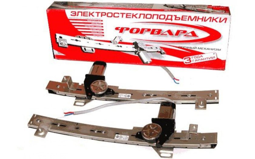 Реечные стеклоподъемники на ВАЗ 2110 форвард