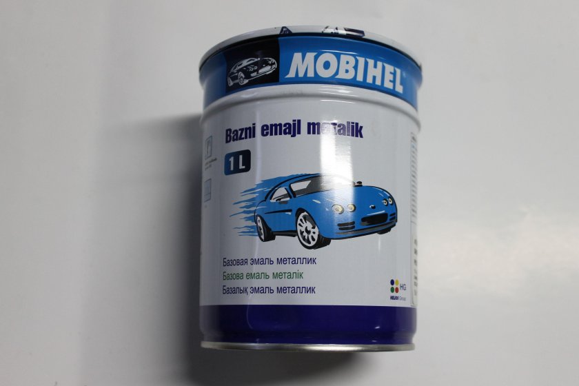 Сильвер Mobihel металлик Базовая эмаль