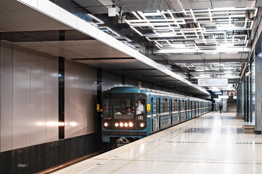 Москва вагон метро
