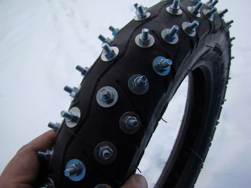 Шипованная резина для самоката g30p