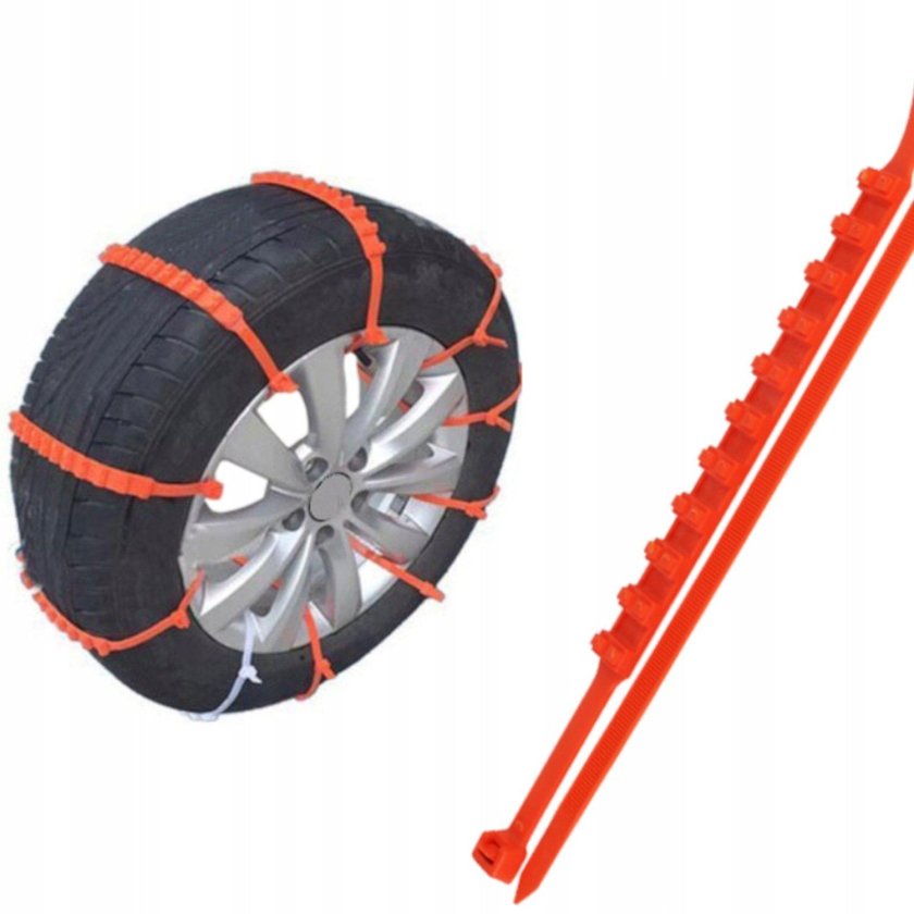 Хомут противоскольжения 900x9 мм черный (на шины, уп.10шт) Rexant 77010