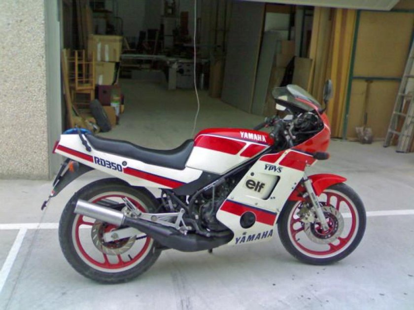 Yamaha Rd 350 скутер