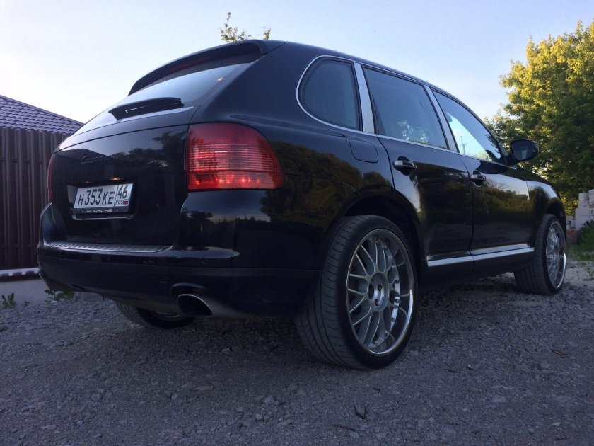 Порше Кайен 3.2. На 20 дисках