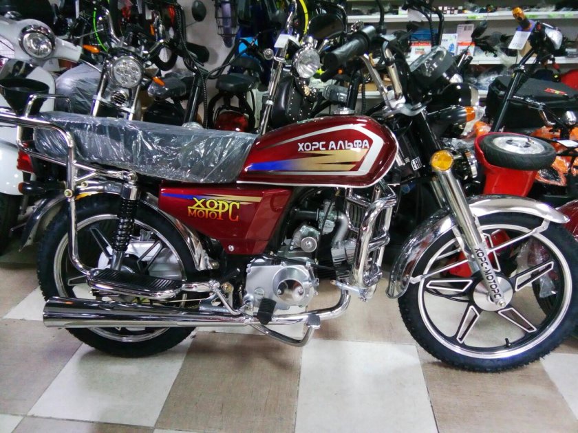 Мопед Альфа 70 кубов