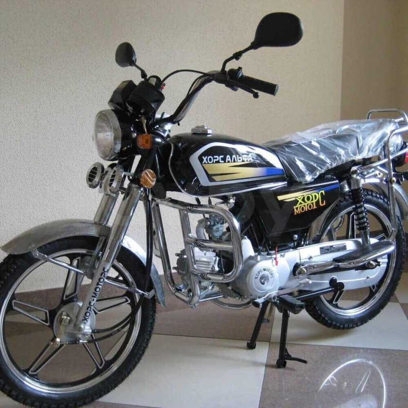 Мопед альфа новый