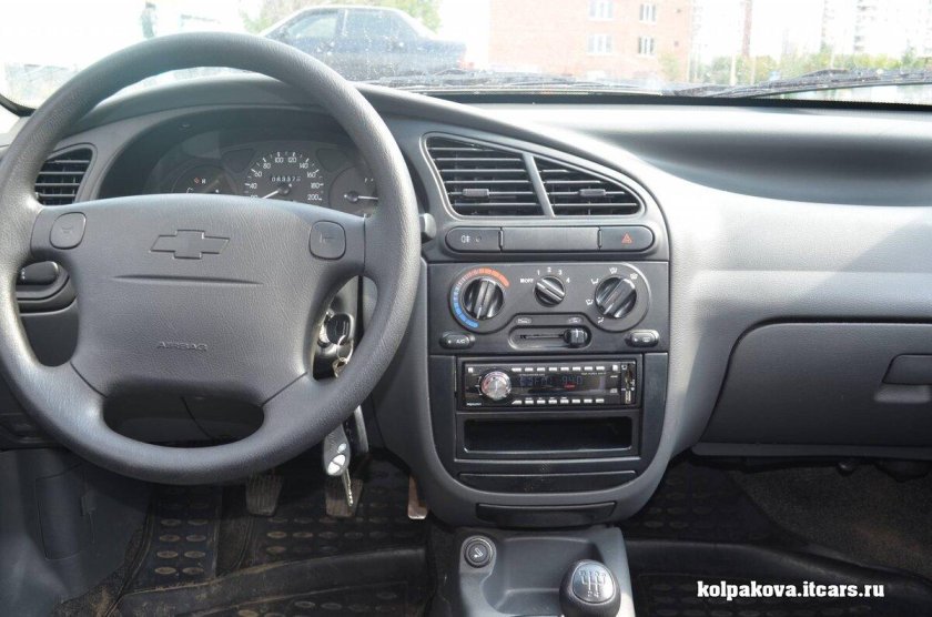 Chevrolet lanos 2007 салон