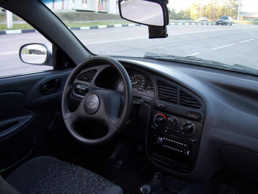 Chevrolet lanos 2006 салон