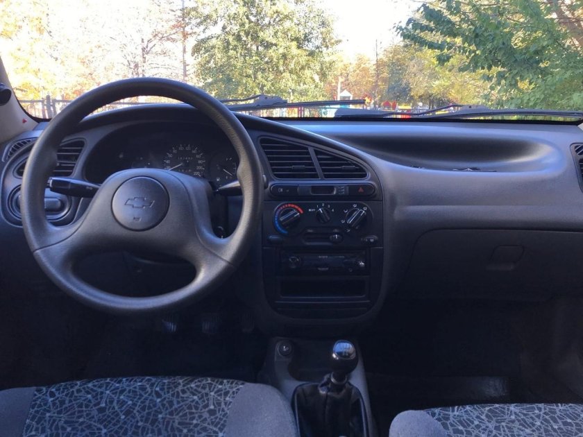 Chevrolet lanos 2008 салон