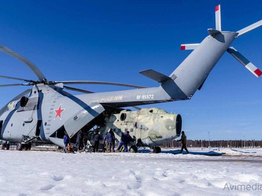 Ми-26 грузовой отсек