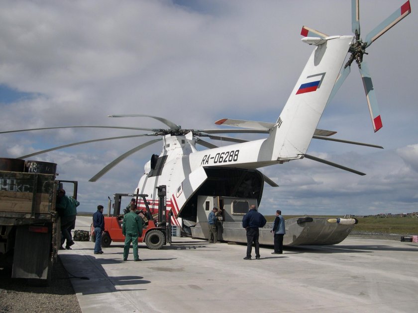 Грузовой вертолёт ми-26