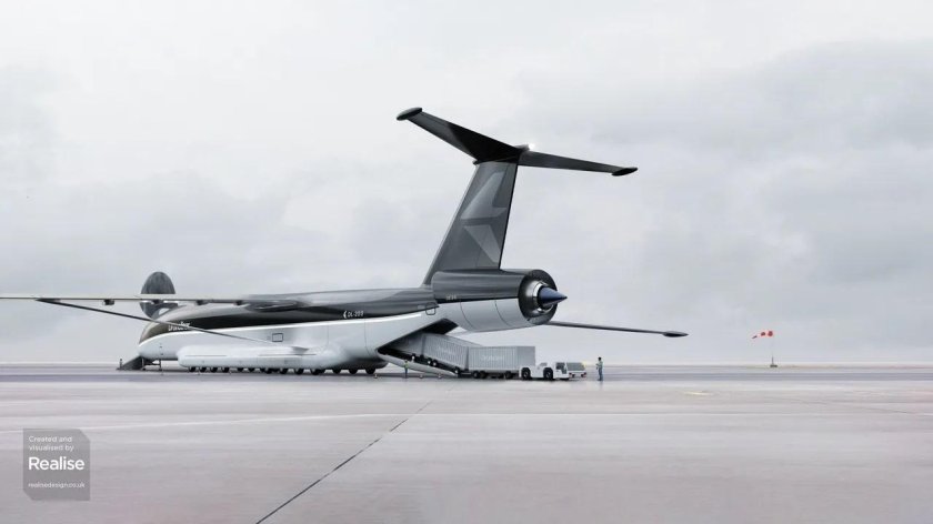 Беспилотник самолетного типа