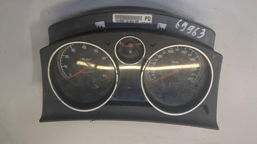 Панель приборов опель астра аш