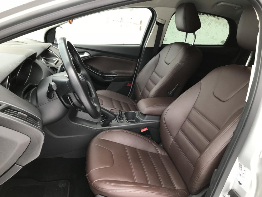 Салон Форд фокус 2 кожа