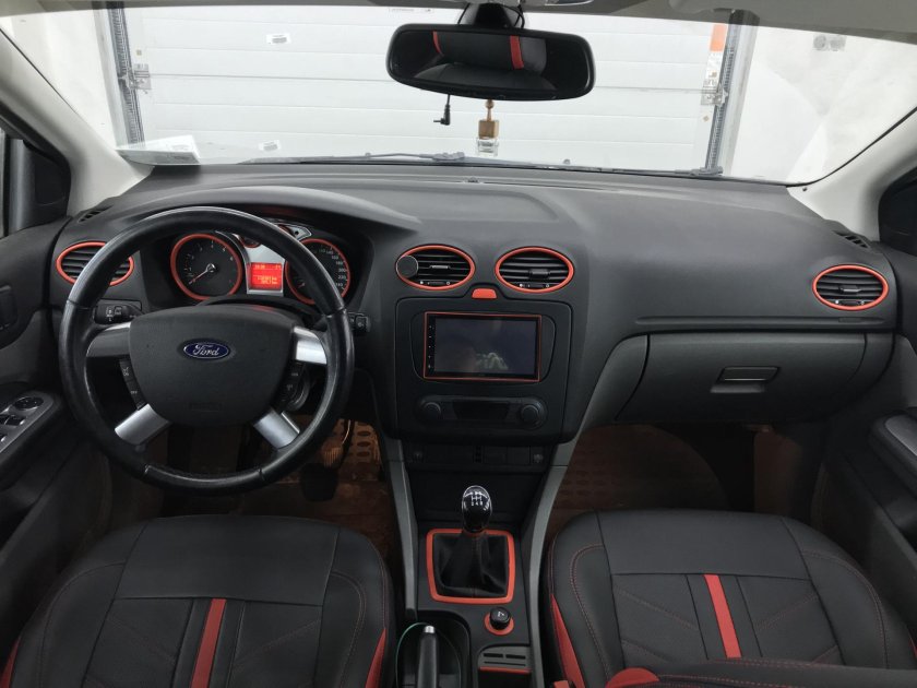 Черный салон Форд фокус 2