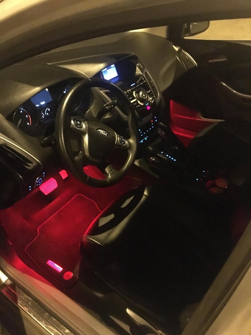 Подсветка салона Форд фокус 3 Титаниум