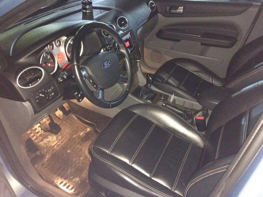 Салон Форд фокус 2 кожа