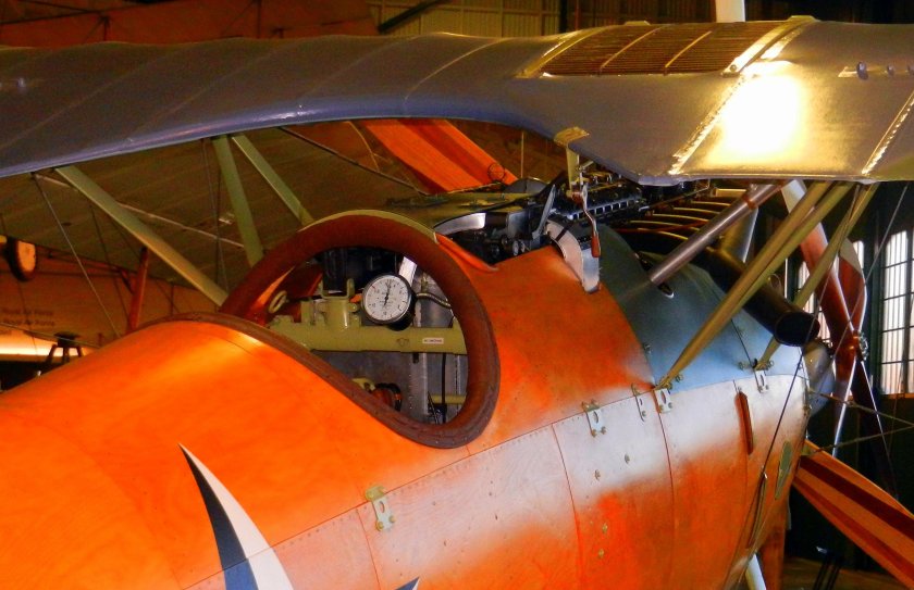 Albatros d.v Cockpit