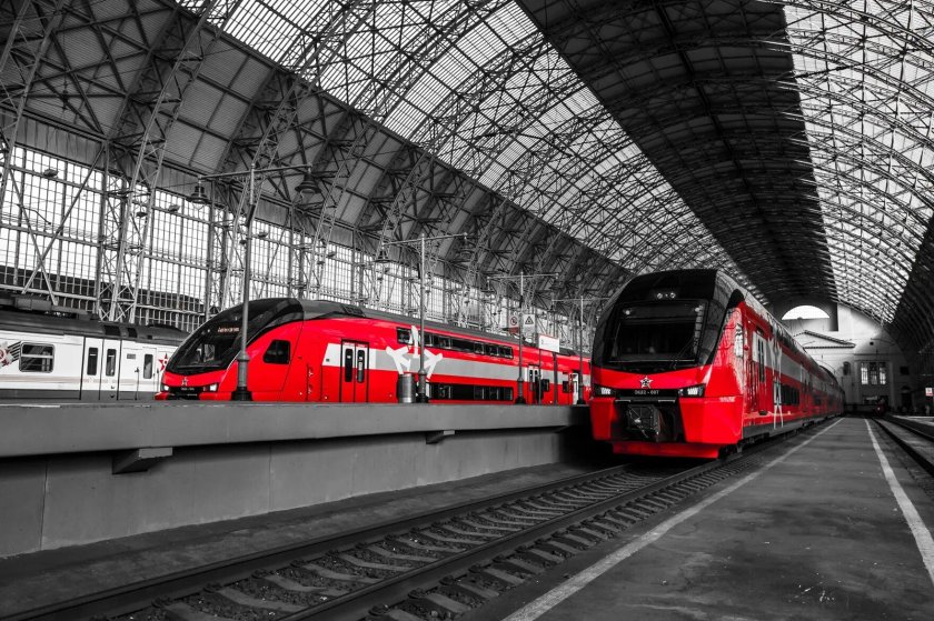 Поезда РЖД Аэроэкспресс