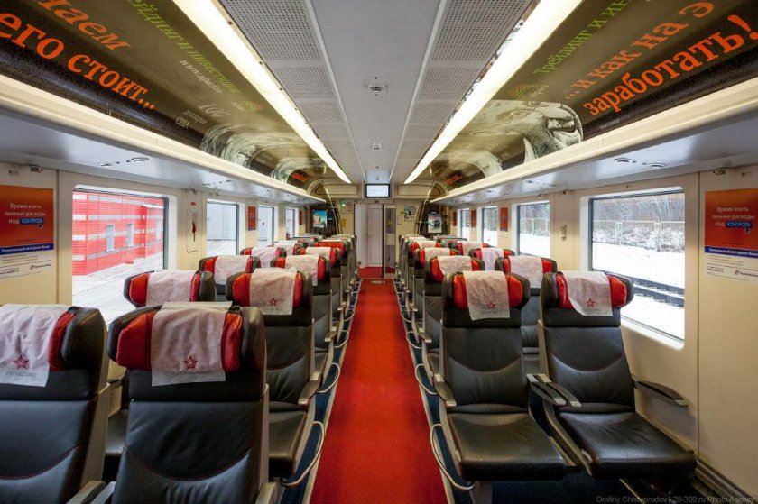 Поезд Аэроэкспресс в Домодедово