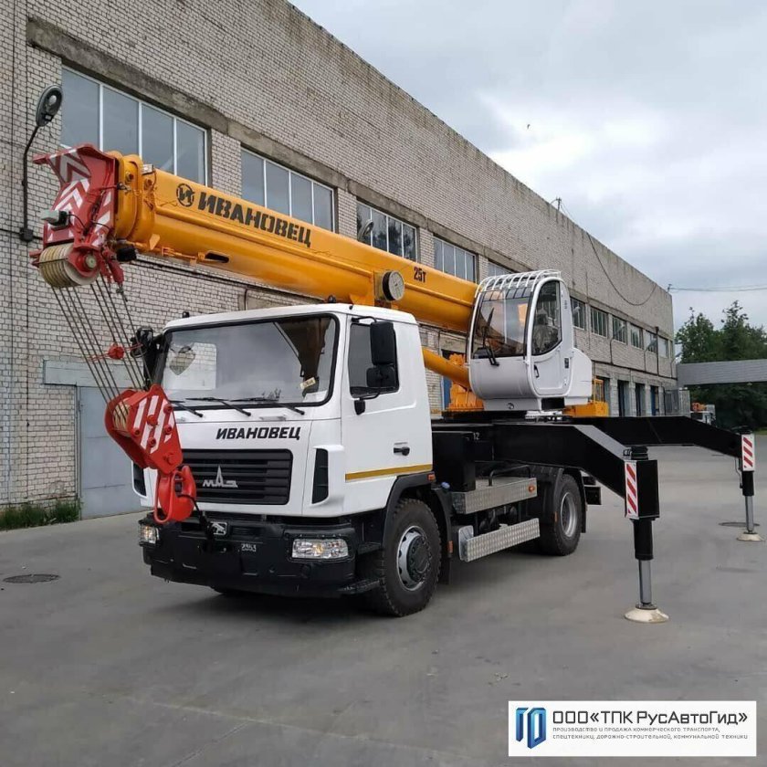 Автокран Ивановец КС-55744