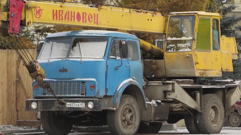 Автокран МАЗ 5334 Ивановец