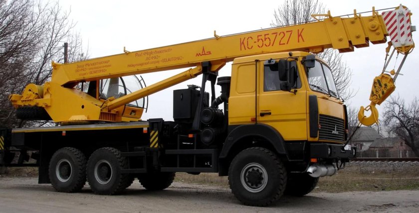 Автокран МАЗ кс55727-7
