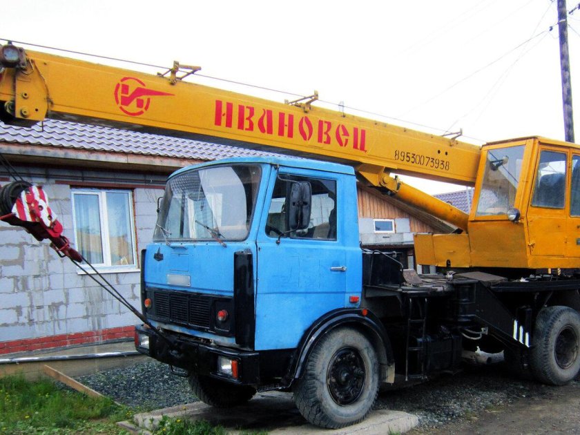 Автокран МАЗ 5334 Ивановец