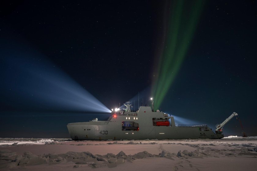 Патрульные корабли Канады