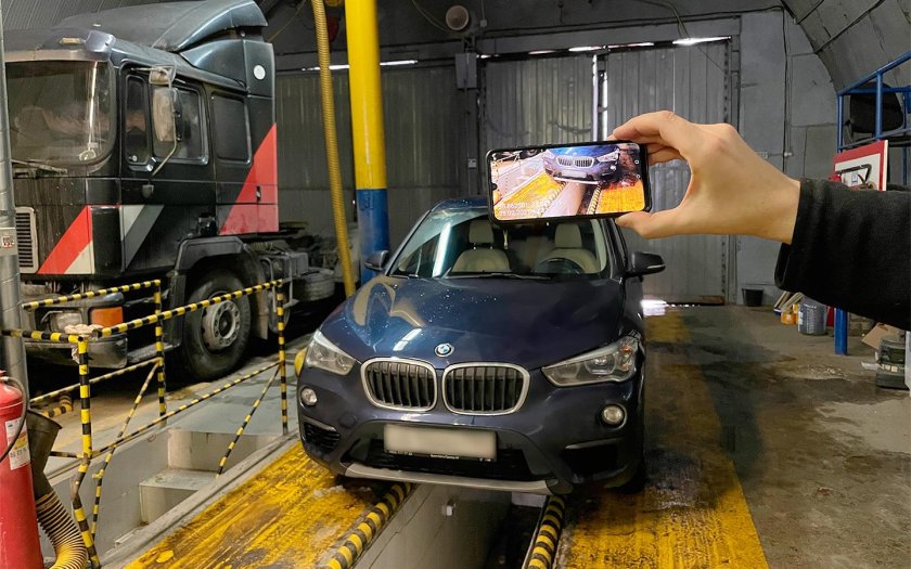 Технический осмотр автомобиля