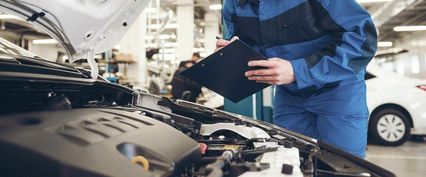 Технический осмотр автомобиля