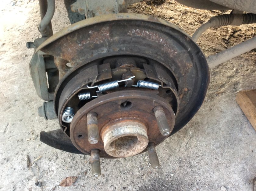 Колодки ручника Chevrolet Lacetti универсал