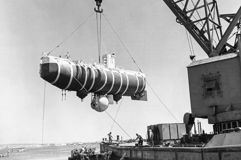 Батискаф триест марианская впадина