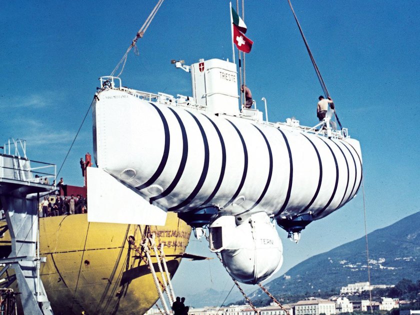 Жак Пикар Батискаф Триест