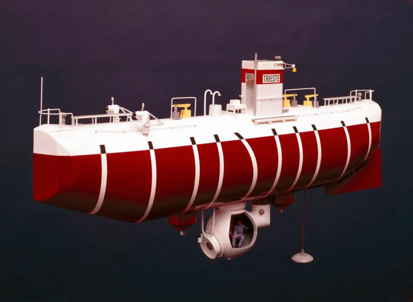 Жак Пикар Батискаф Триест