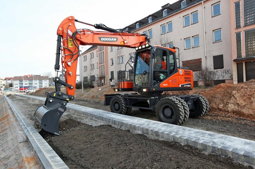 Экскаватор Doosan dx160w