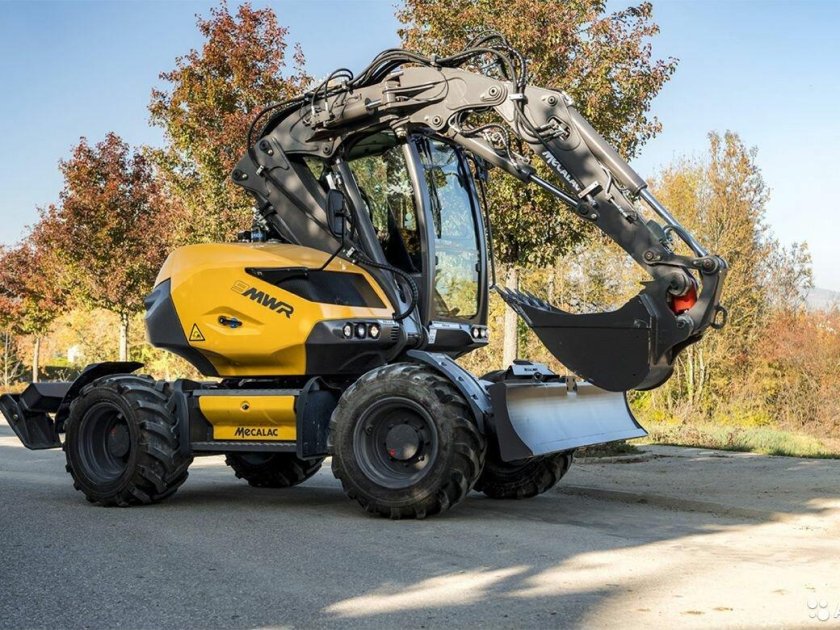 Экскаваторы Mecalac 9mwr