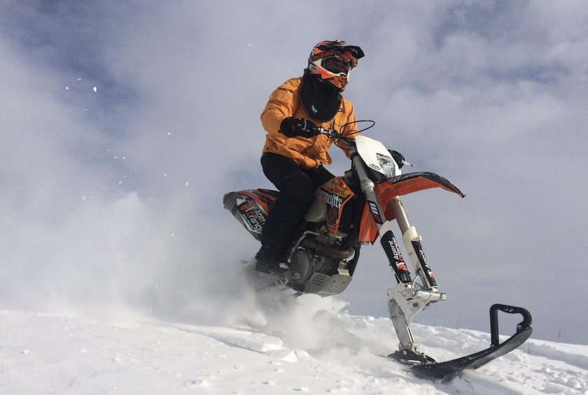 Контрруление эндуро