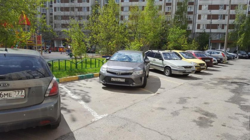 Правила парковки во дворах