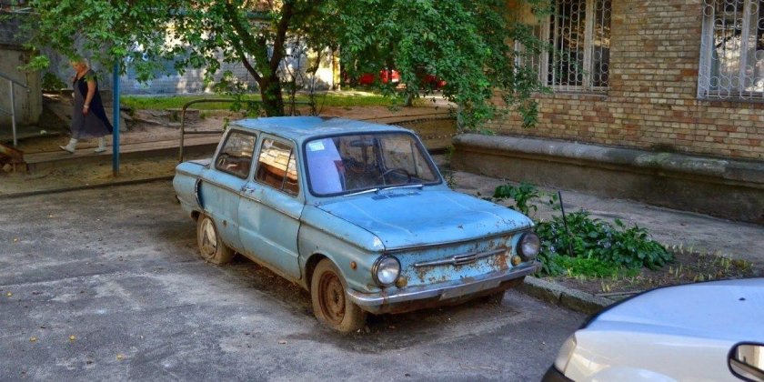 ЗАЗ 968 заброшенный