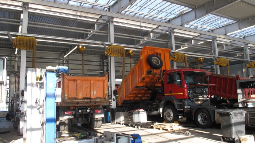 Ремонтная мастерская грузовых автомобилей
